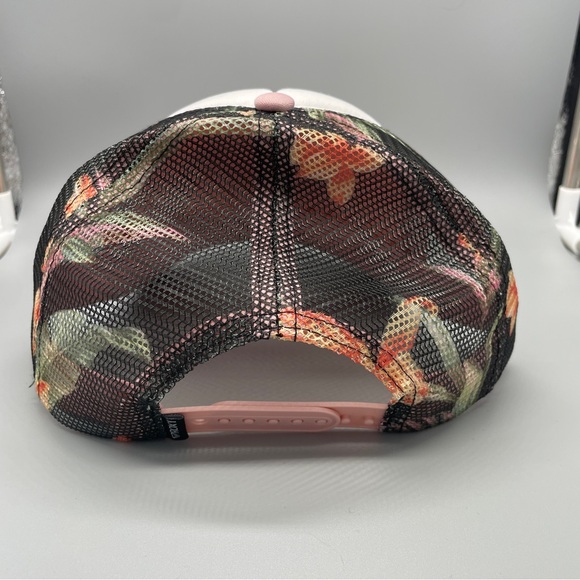 Roxy Pink and White Logo Cap - Picture 3 of 6